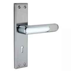 Harrison Collecte DE Chroma Hector 1972 200mm Mild Steel CP Matt Finish Mortise Lock Set with Handle