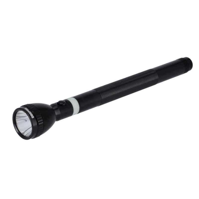Geepas 363mm Aluminium Rechargeable LED Flashlight, GFL3869