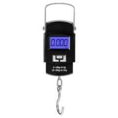 M-Tech 50kg Plastic & Stainless Steel Silver & Black Hanging Weighting Scale