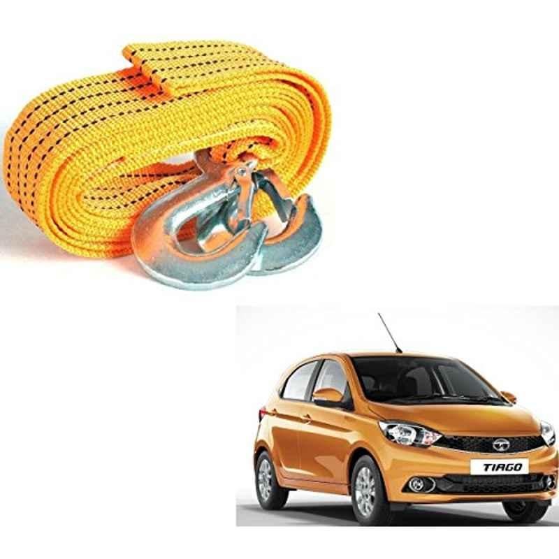 Buy Kozdiko 2 Ton Nylon Yellow Car Towing Rope with Both End Forged Hooks  for Tata Bolt Online At Price ₹440