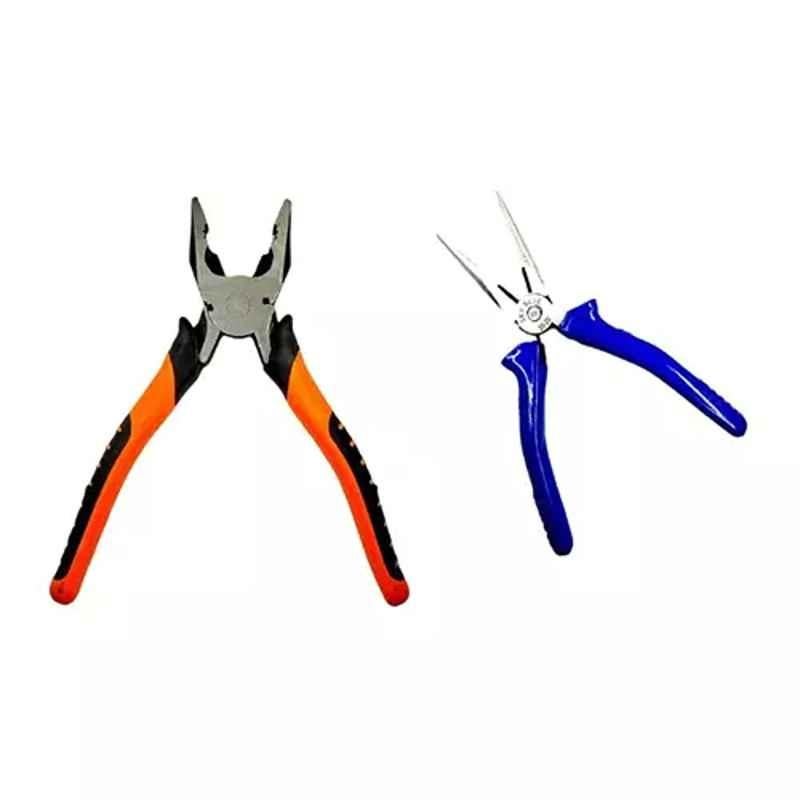 Sky Blue 2 Pcs 7.8 inch Lineman Plier Combo, SBE_PLIER_COMBOS_COMBO_593