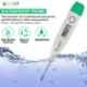 Carent White & Green Waterproof Premium Digital Flexible Thermometer, DT03
