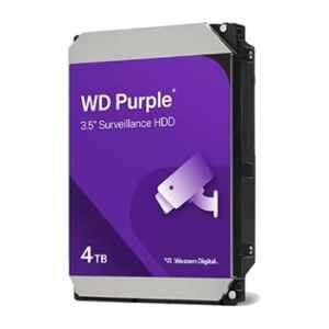 WD 4TB Purple Surveillance Internal Hard Drive, WD44PURZ-85CPDY0