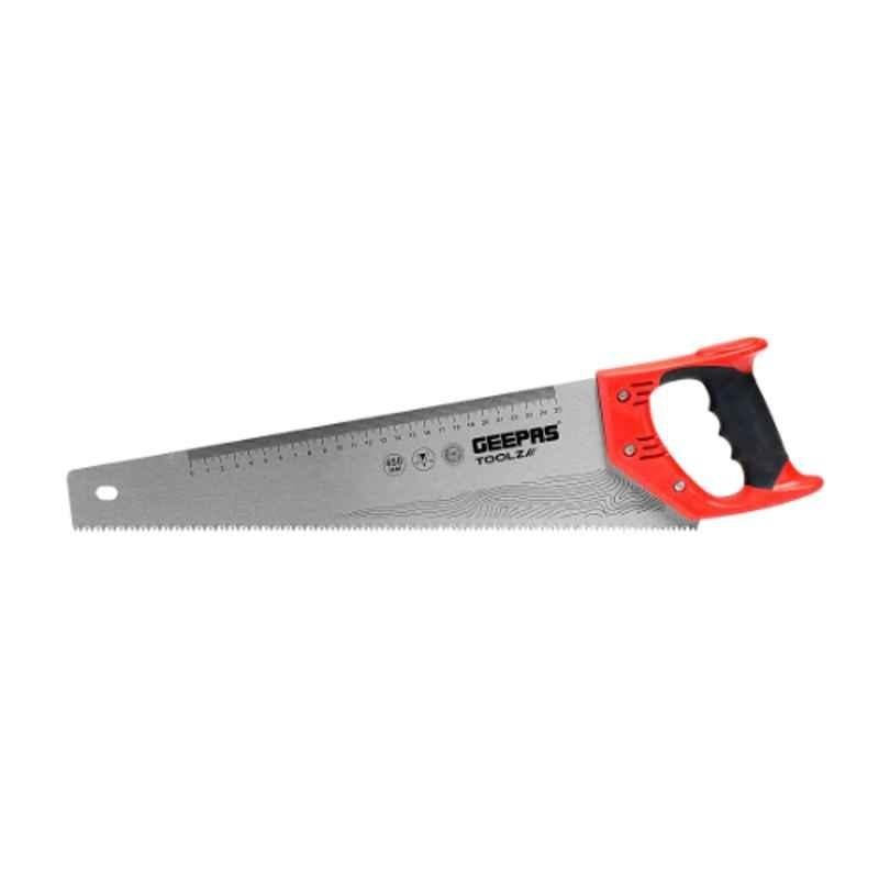 Geepas GT59215 16 inch Carbon Steel Hand Saw with TPR Handle