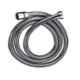 Logger Aqua Stainless Steel Chrome Toilet Continental Faucet Set with 1.5m Flexible Hose Pipe & PVC Holder