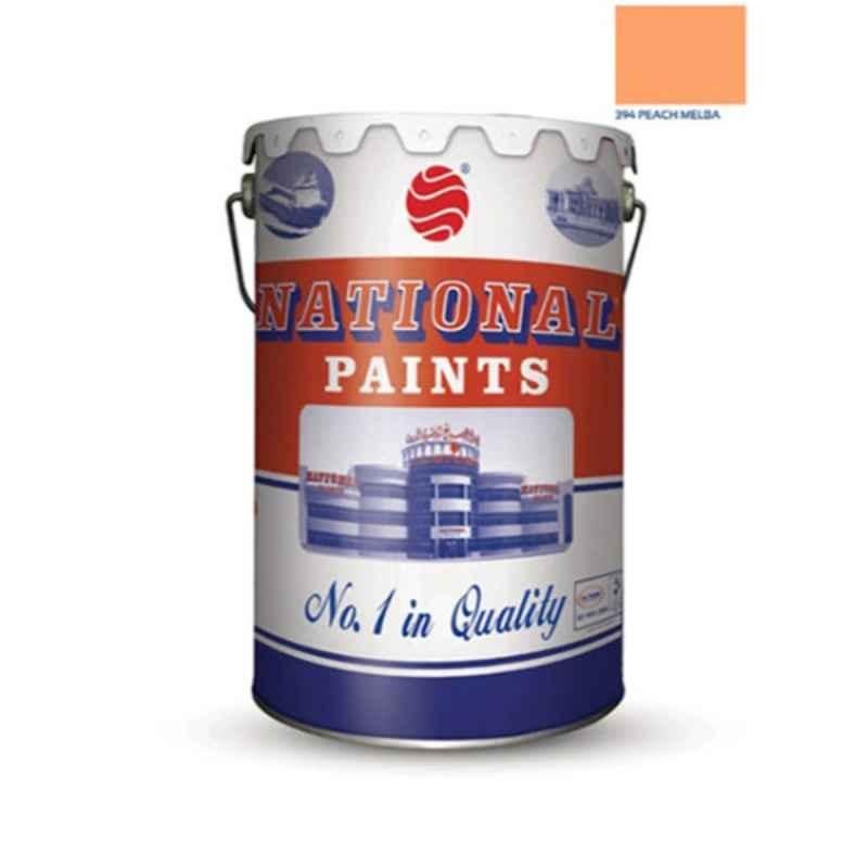 National Paints 3.6L Peach Melba Water Based Wall Paint, NP-394-3.6