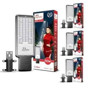 Murphy Velar 50W 6500K Aluminium Cool White Outdoor LED Street Light (Pack of 4)