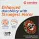 Candes Amaze 440rpm Coffee Brown Anti Dust Ceiling Fan, Sweep: 900 mm