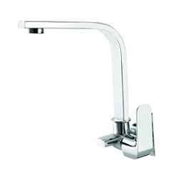 10X ST-9018 Brass Wall Mount Square Shaped Kitchen Sink Tap