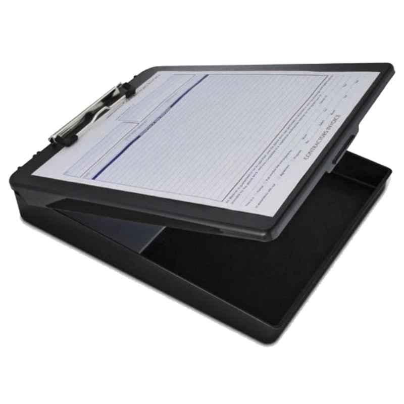 Saunders 00468 A4 Black Fits Forms Desk Mate Storage Clip Board
