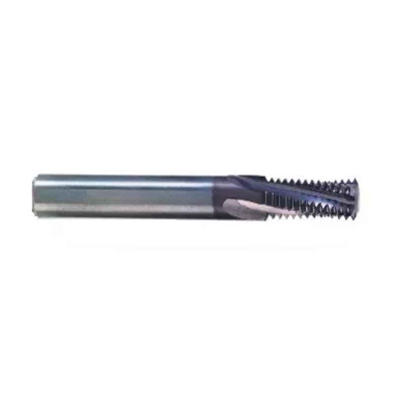 YG-1 6mm Solid Carbide TiN Coated Thread Mill without Coolant Hole, L1411240, Overall Length: 57 mm