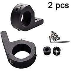Meenu Arts Fog Lamp Clamp (Pack of 2) T-16 Universal for All Two Wheeler