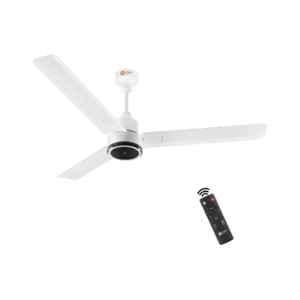 Orient Ujala Prime 32W 350rpm White BEE-5 Star BLDC Motor Ceiling Fan with Remote, LED Indicator & 2 Years Warranty, Sweep: 1200 mm