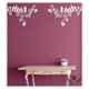 Kayra Decor 16x24 inch PVC Birds Wall Design Stencil, KHS252