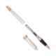 Cross Bailey Black Ink Pearlescent White Lacquer & Rose-Gold Tone Roller Ball Pen with 1 Pc Black Gel Ink Refill Set, AT0455-22