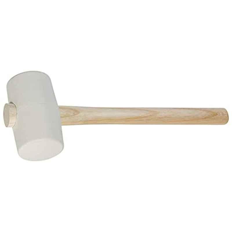 Abbasali 300g Rubber Hammer with Wooden Handle