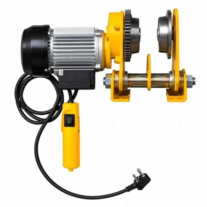 Nutronics 1 Ton 60W Electric Trolley Hoist with Wired Control for Workshop, Garage & Industrial Use