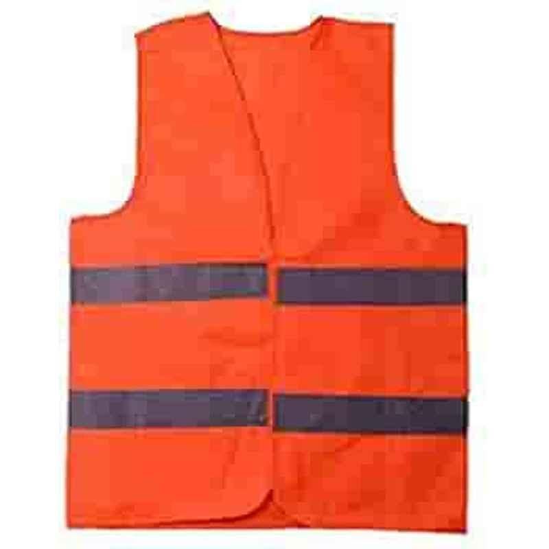 Abbasali Orange Safety Reflective Vest