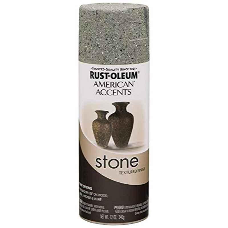 Rust-Oleum American Accents 12 Oz Grey 7992830 Stone Spray