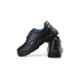 Allen Cooper AC-7005 Heat Resistant Black Steel Toe Work Safety Shoes, Size: 10