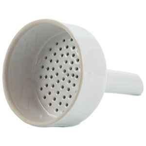 WKM 75mm Porcelain Buchner Funnel with Long Stem