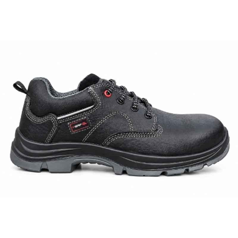 Perf Zest Lite Plus Apollo Grain Leather Steel Toe Lightweight Safety Shoes, Size: 9