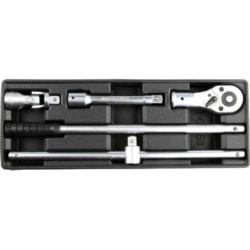 Yato 4 Pcs 3/4 inch Drive CrV Tool Kit for Socket Wrench, YT-55458