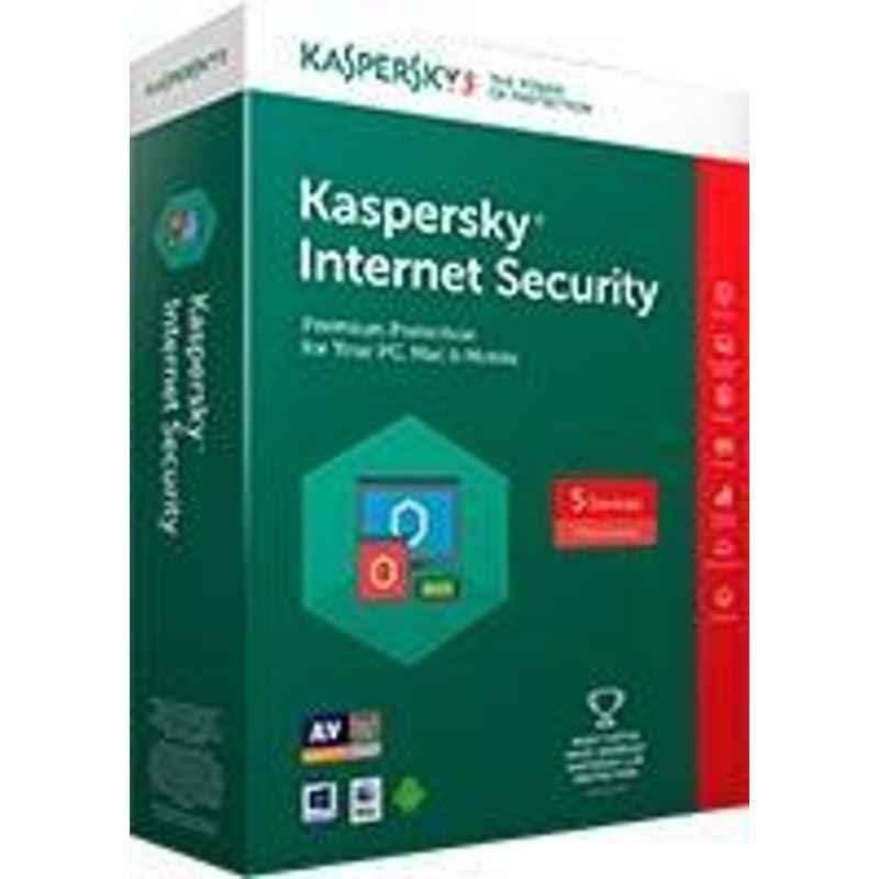 Kaspersky Internet Security 2016 5 PC 1 Year Multi Device Software