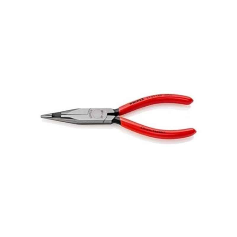 Knipex 160x51x12cm Plastic Red & Silver Long Nose Ignition Cutter Plier, 2701160