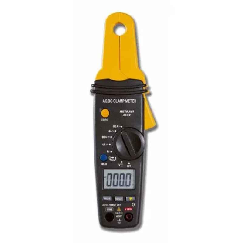 Metravi DT-4672 Jaw Opening Digital Leakage Current Tester, Size: 23 mm