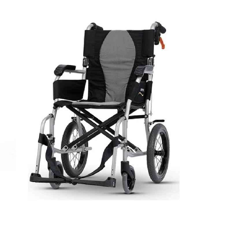 Karma Ergo Lite 2 930x620x910mm Silver Pearl Aluminium Foldable Wheelchair