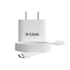 D-Link 45W ABS White Dual Port Fast Charger for All Mobiles Phones, Tablets, Power Banks, Smart Watches & Earbuds, DPA-F4511
