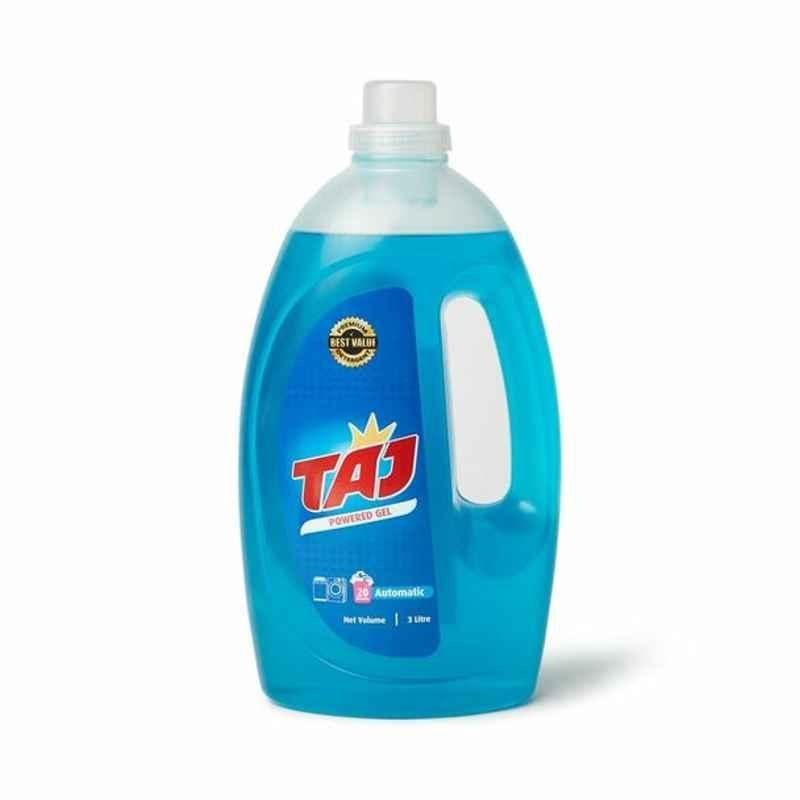 Taj Powdered Detergent Gel, 3 L, 4 Pcs/Pack