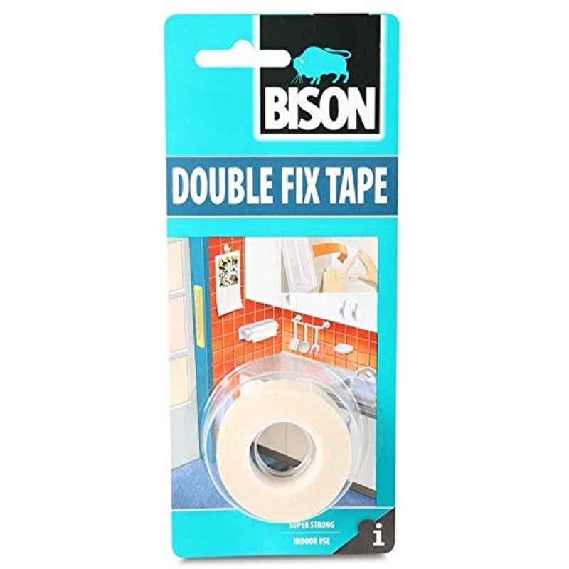 Bison ?8x6x4cm Super Strong Indoor Double Fix Tape, 101280