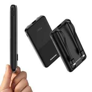 Dubstep Powerblitz X3 10000mAh ABS Black Fast Charging Power Bank