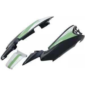 Ultra Tail Panel For Splendor Ismart Black Green