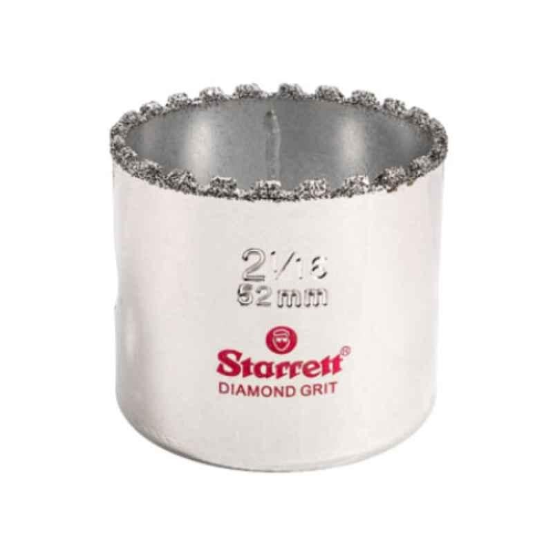 Starrett 52mm Silver Diamond Grit Hole Saw, KD0216-N