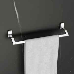 Plantex Towel Rod for Bathroom/304 Grade Stainless Steel Towel Bar/24 inch Towel Hanger/Towel Holder/Bathroom Accessories 1901, Chrome