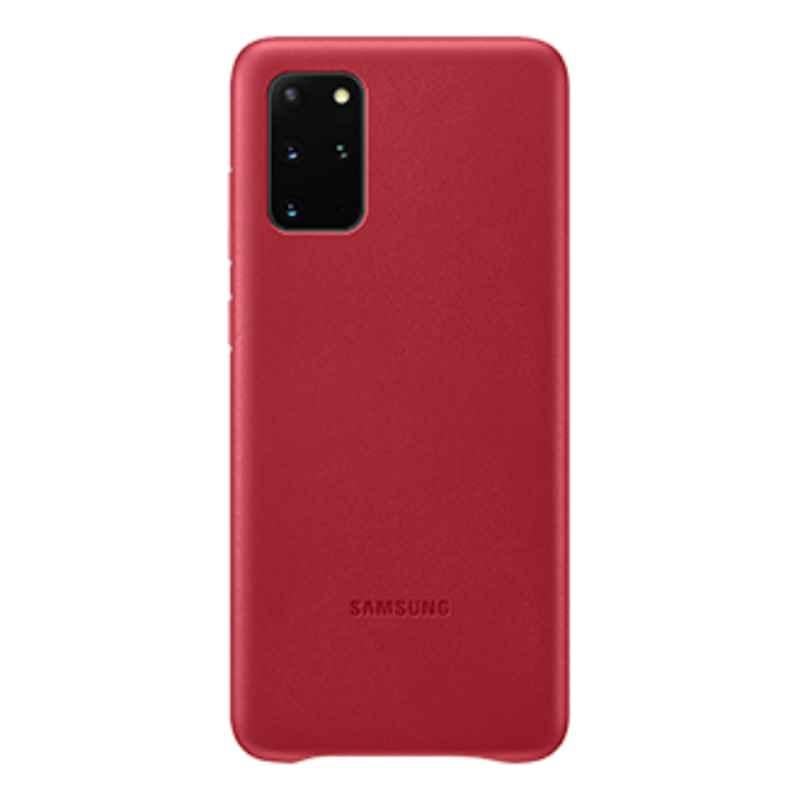 Samsung Leather Red Cover for S20 Plus, EF-VG985LREGWW
