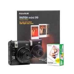 Fujifilm Instax Mini 99 60mm Black Premium Edition Instant Photo Camera with 20 Pcs Shots