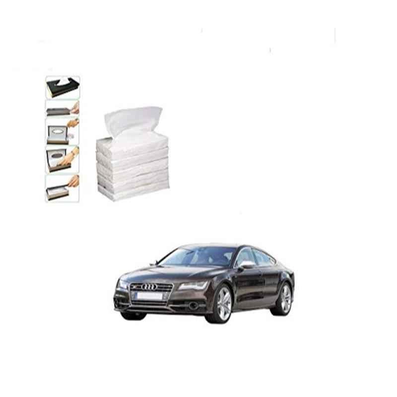 Kozdiko 100 Pulls Dispenser Box Refiller Tissue Paper with 200 Sheets for Audi NA (Pack of 5)