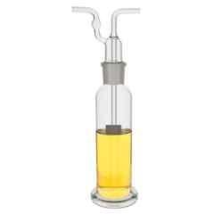 ABGIL 500ml Borosilicate Glass Drechshel'S Gas Wash Bottle with Interchangeable Fitting, Joint: B-29, ABG912