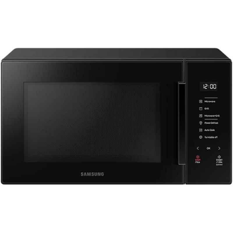 Samsung 1400W 30L Black Grill Microwave Oven, MG30T5018AK-SG
