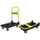 Stanley 150kg Polypropylene Black & Yellow Portable Foldable Platform Trolley, SXWTC-PC508
