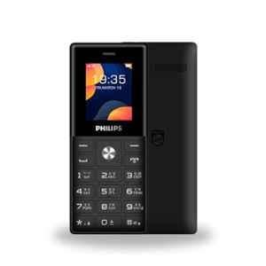 Philips E2112 1.77 inch Black Single Sim Keypad Feature Phone