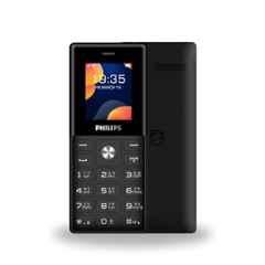 Philips E2112 1.77 inch Black Single Sim Keypad Feature Phone