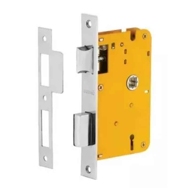 Dorset 50mm Steel Nickel Finish Deadbolt Mortise Lock, ML 160 (Pack of 4)