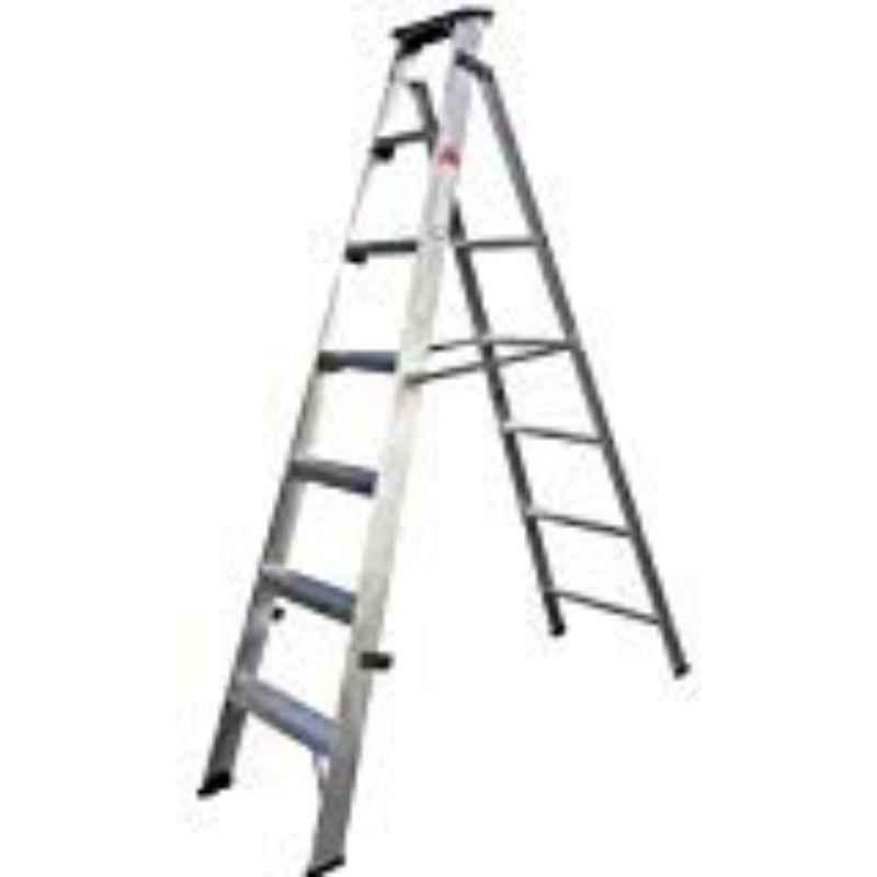 Zamil 10ft Aluminium Silver Ladder, DPL 10