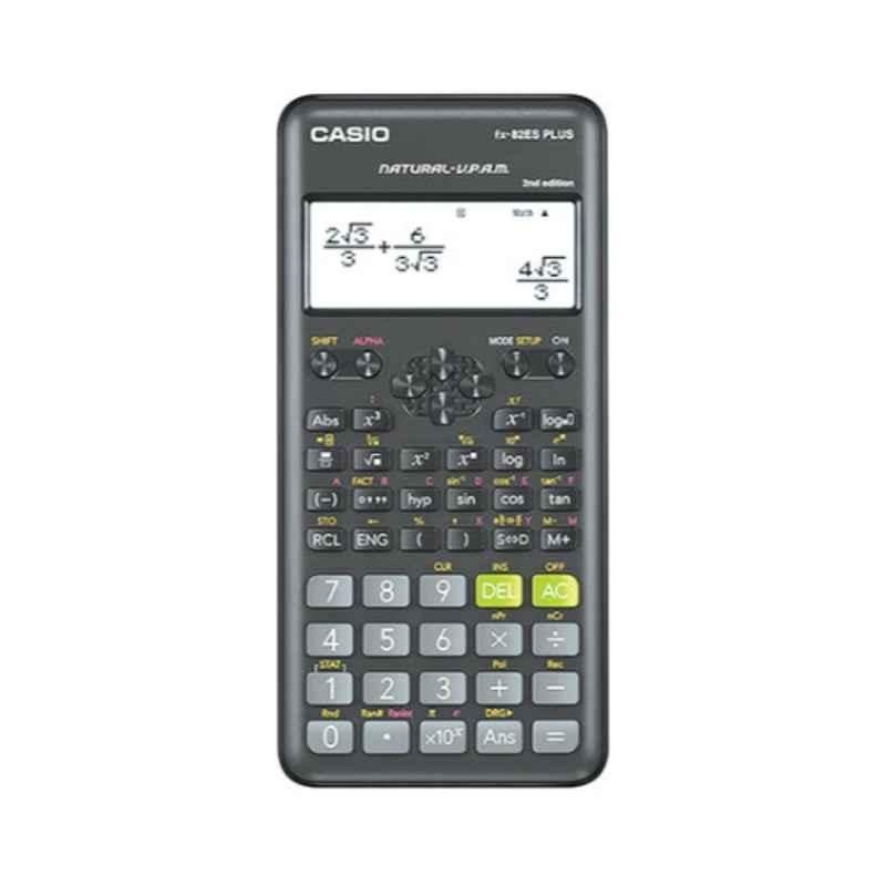 Casio Fx82Es Plus Plastic Black Scientific Calculator