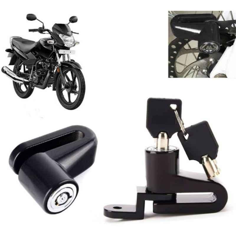Auto Pearl Steel Heavy Duty Anti Theft Disc Brake Lock for Sport ES BS6, Lock_697